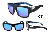 New European and American sports sunglasses, outdoor men's colorful sunglasses, sunglasses 7984