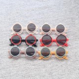 Chen Dazhu, L mother, children's sunglasses flip over glasses, female baby sunglasses, children's sunglasses 3256