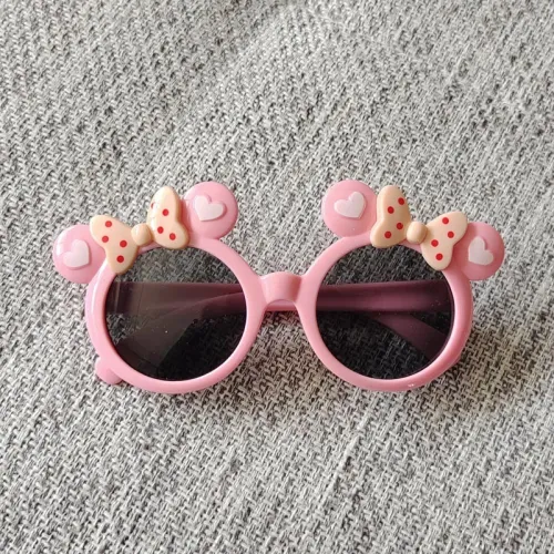 New Children's Bow Sunglasses Fashionable Cartoon Dress up Glasses, Sunglasses for Men and Women