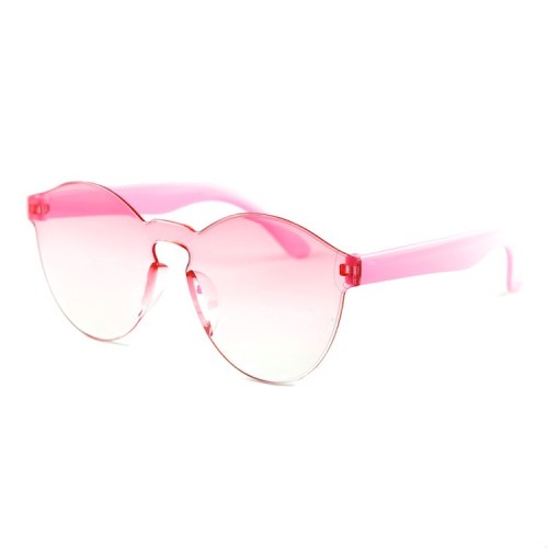 New transparent candy colored sunglasses for children, fashionable baby sunglasses, all-in-one glasses for boys and girls, 8801