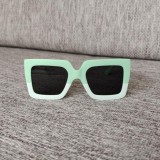 New Colored Children's Sunglasses with Wide Edge Frame, Fashionable and Personalized Leopard Print Sunglasses, Box Glasses