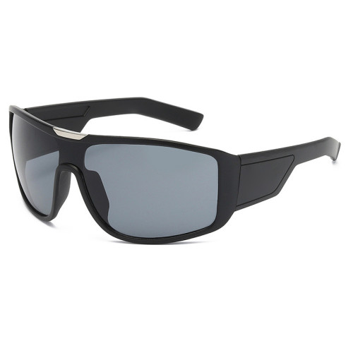 New Colorful Reflective Sunglasses with Large Frame Outdoor Cycling Glasses and Sunglasses QS
