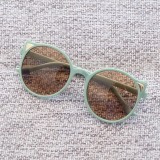 Children's retro cat eye sunglasses, new cute and fashionable baby glasses, girls' sunglasses 3258