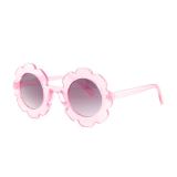 New Sunflower Children's Sunglasses Petal Decoration Round Sunglasses Baby Korean Sunglasses 3130