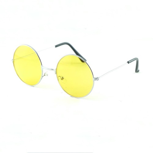 Metal circular sunglasses ocean lens crown prince's mirror Korean version men's and women's glasses frame retro sunglasses 3026