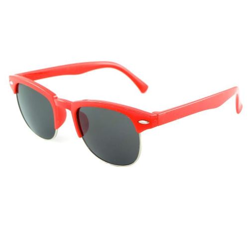New Retro Korean Mi Nail Children's Sunglasses Metal Half Frame Baby Sunglasses Candy Color 3168
