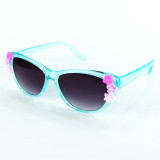 New Fashion Flower Children's Sunglasses Baby Sun Visor Cat Eye Sunglasses Cartoon Glasses 2064