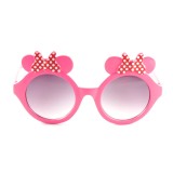 New Minnie Children's Sunglasses Fashionable and Cute Baby Sunglasses Trendy Girls' Sunglasses 3099