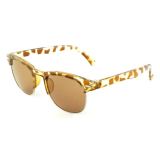 New Retro Korean Mi Nail Children's Sunglasses Metal Half Frame Baby Sunglasses Candy Color 3168