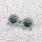 New Sunflower Children's Sunglasses Petal Decoration Round Sunglasses Baby Korean Sunglasses 3130