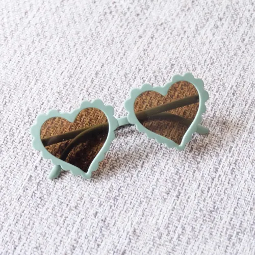 New Fashion Street Shooting Trendy Children's Glasses Girl DIY Love Style Personalized Children's Sunglasses