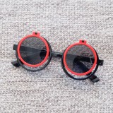 New Fashion Flip Children's Sunglasses Personalized Cool Baby Glasses Trendy Boys and Girls Sunshade Sunglasses 3256