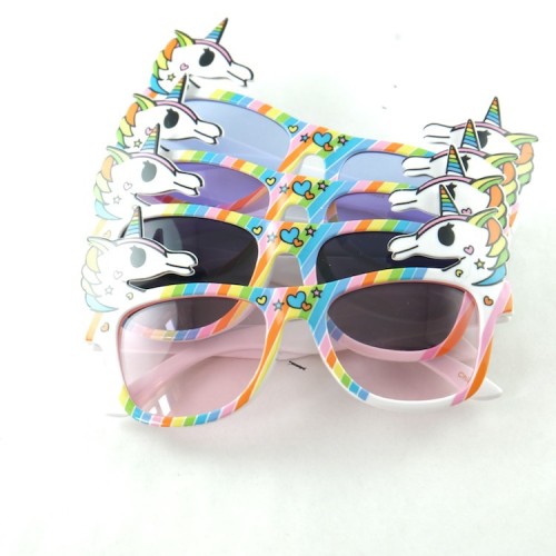 New Unicorn Party Children's Sunglasses Funny Ball Unicorn Glasses Tianma Party Creative Glasses