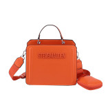 Cross border shoulder bag, women's new summer small square bag, fashionable handbag, travel trend, candy colored crossbody bag bags