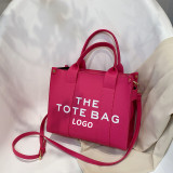 Cross border Fashion Casual Handbag Women's New Fashionable Large Capacity Crossbody Bag Trendy Style Shoulder Bag Tote Bag