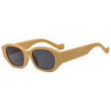 New European and American INS style sunglasses with irregular square shape, retro popular sunglasses, internet famous sunglasses 3562