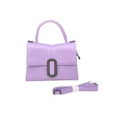 New Foreign Trade Women's Bag Fashionable and Simple Solid Color Handheld Bag Trendy PU Texture Single Shoulder Crossbody Bag Bags Wholesale