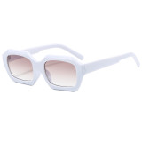 European and American Fashion Polygonal Sunglasses Cross border Glasses Same Style Box Sunglasses for Men and Women 3578