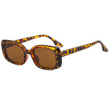 European and American INS Trendy Square Rice Nail Sunglasses Retro Small Frame Sunglasses Hip Hop Style Sunglasses 3556