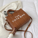 TheToteBag shoulder bag for women with large capacity, new western-style ToteBag, niche design, simple crossbody bag