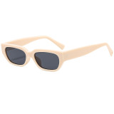 European and American INS style small frame square sunglasses, sunglasses, men's and women's street show glasses, jelly color 3563