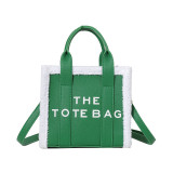 Cross border Autumn New Women's Bag Large Capacity Handbag High Quality Texture Single Shoulder Diagonal Straddle Bag Tote Bag