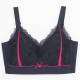 French retro floral base bra with chest pad and anti glare sports bra, breathable and versatile for shaping the body with a camisole for external wear