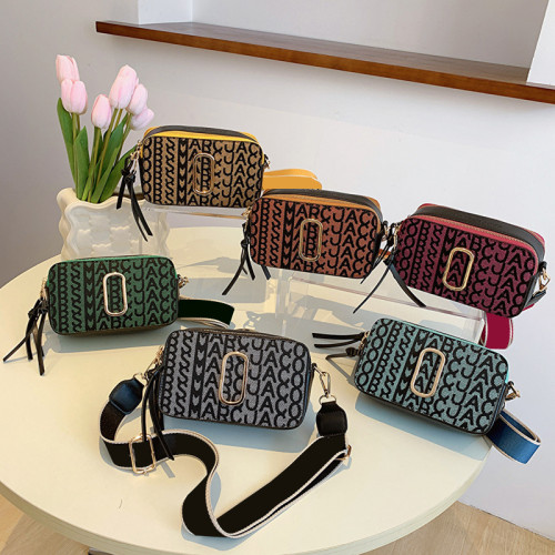 Foreign trade bag, women's new summer shoulder bag, fashionable small square bag, foreign style camera bag, trendy crossbody bag