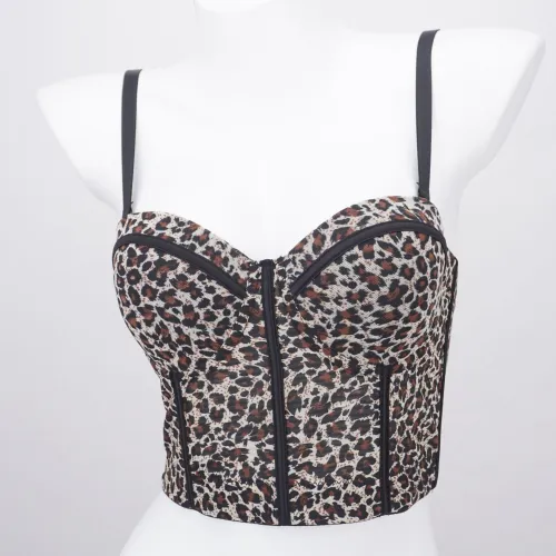 Amazon's multi-color new product, solid pleated chest cup suspender, short tank top, elastic outerwear top, chest top