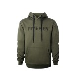 Fivemen high-end trendy brand plush pullover hoodie for winter wear, heavyweight cotton warm hoodie for men's hoodie