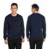 Fivemen high-end trendy brand round neck sweater set, autumn trendy heavyweight letter embroidered men's hoodie