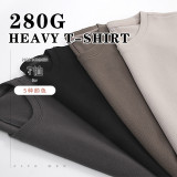 Trendy Men's Wear | Japanese Fashion Versatile Air Cotton Short sleeved T-shirt Summer Oversized High Quality Heavyweight T-shirt