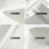 Solid color cool feeling heavyweight pure cotton T-shirt summer trendy men's versatile clothing T new casual short sleeved men's T-shirt