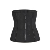 Hot selling natural latex 9-bone letter abdominal band for shaping, fat burning, beauty, sports, fitness, waist cover, 4-row 15 button waist band