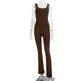 Jumpsuits for cross-border women's clothing in Europe and America, Amazon's best-selling yoga jumpsuit, sports tight jumpsuit