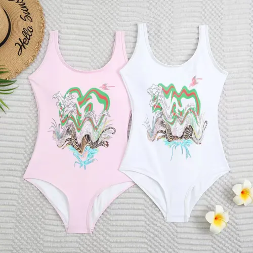 New European and American Cross border Trade One Piece Swimsuit, Female Tiger Print, Vacation Hot Spring Women's Swimsuit