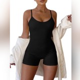 European and American style wholesale Temu cross-border women's hot selling jumpsuit sexy backless suspender tight jumpsuit for women in summer