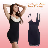 European and American sexy shapewear with a cinched belly, chest support, body shaping, waist tied bottom skirt, suspender shapewear, slimming sleeping skirt, buttocks wrapped skirt