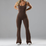Jumpsuits for cross-border women's clothing in Europe and America, Amazon's best-selling yoga jumpsuit, sports tight jumpsuit