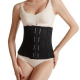 Postpartum elastic abdominal belt for women, thin lace, strong waistband, breathable mesh, female buckle, waist cover, 4 rows, 13 buttons