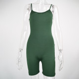 European and American style wholesale Temu cross-border women's hot selling jumpsuit sexy backless suspender tight jumpsuit for women in summer