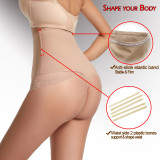 High waisted belly tightening pants and thong for women after childbirth, shaping and anti slip waist, waist tied and hip lifting pants, lace cross-border large size thong