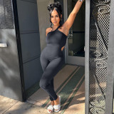 Autumn and Winter Cross border Tight jumpsuit from Europe and America, Sexy and Interesting Large Size jumpsuit for Women