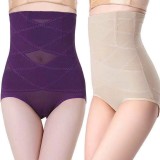 Cross border belly tightening pants for postpartum women, shaping underwear with high waistband and strong belly tightening and hip lifting pants, thin summer style