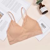 Manufacturer's direct sales in summer seamless strapless bra, beautiful back, suspender, wrapped chest, gathered without steel ring underwear, wrapped chest for women