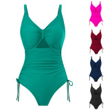 New one-piece swimsuits for women, European and American Amazon hollow out bikini swimwear wholesale Бикини