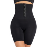 High waisted and tight fitting pants for women after giving birth. Waist tightening, belly tightening, and buttocks lifting tight fitting pants with adjustable buttons and seamless flat angle oversized shapewear