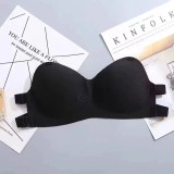 JUSTCC Card Authentic Women's Official Flagship Invisible Underwear without Steel Ring, Bra, Shoulder Strap, Gathering and Anti slip
