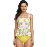 Gorman's new split swimsuit for women купальник  Wholesale of spot covered bikini swimwear