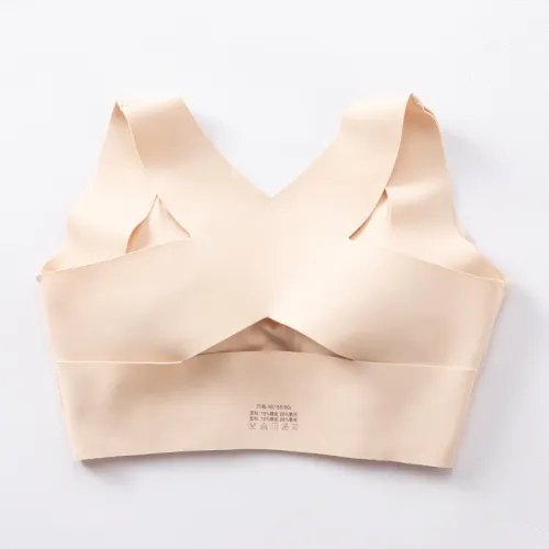 Nordic Shangpin 2-in-1 hunchback correction invisible underwear, no trace, no steel ring, gathered adjustable back bra